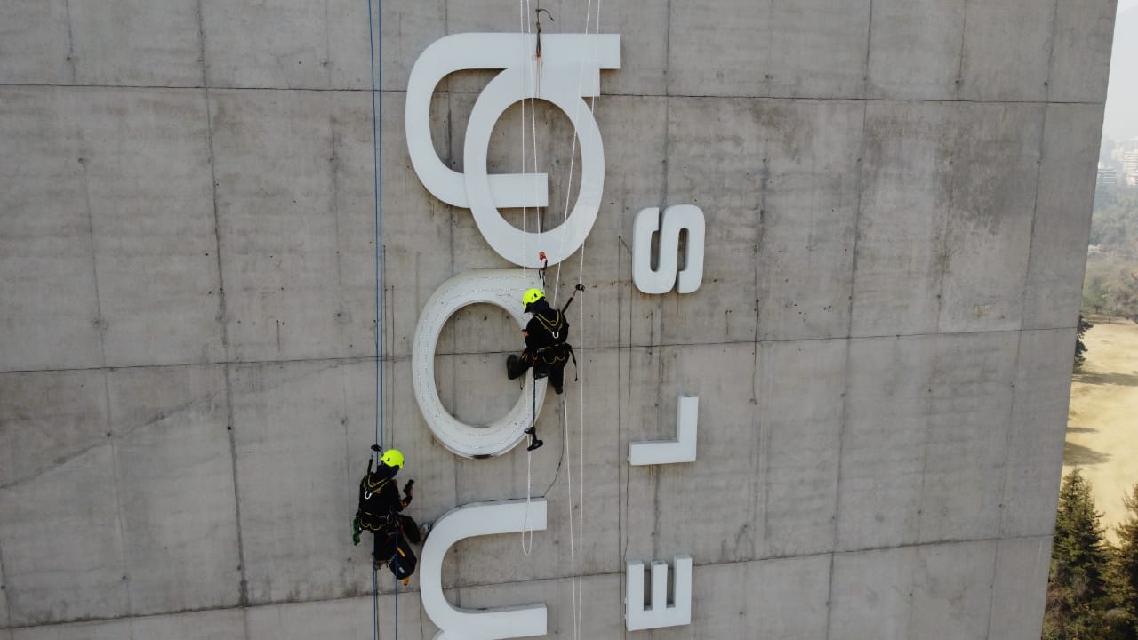 Proyecto en faena minera - Instalación de líneas de vida en silos
